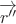 $\overrightarrow{r''}$