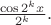 $\tfrac{\cos 2^kx}{2^k}.$