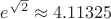 $e^{\sqrt 2}\approx 4.11325$