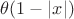 $\theta(1-|x|)$