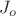 $J_o$