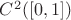 $C^2([0,1])$