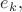 $e_k,$