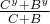 $\frac {C^y+B^y}{C+B}$