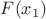 $F(x_1)$
