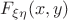 $F_{\xi\eta}(x,y)$