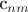 c_{nm}