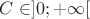 $C\in ]0;+\infty[$
