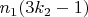 $n_{1}(3k_{2}-1)$