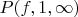 $P(f,1,\infty)$