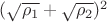 $(\sqrt{\rho_1}+\sqrt{\rho_2})^2$