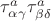 $\tau_{\alpha\gamma}^{a}\tau_{\beta\delta}^{a}$