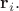 $\mathbf{r}_i.$