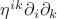 $\eta^{ik}\partial_i\partial_k$