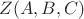 $Z(A, B, C)$