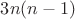 $3n(n-1)$