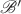 $\mathscr B'$