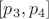 $[p_3,p_4]$