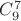 $C_9^7$
