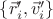 $\{\vec{r}_i', \vec{v}_i'\}$
