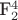 \mathbb{F}_2^4