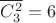 $\overline {C^2_3} = 6$