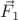 $\vec{F}_1$