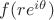 $f(re^{i\theta})$