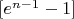 $ [e^{n-1}-1] $