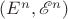 $(E^n,\mathscr E^n)$