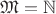 $\mathfrak{M}=\mathbb{N}$