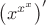 $\left(x^{x^x}\right)'$