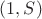 $(1,S)$