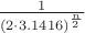$\frac{1}{{(2\cdot3.1416)}^{\frac{n}{2}}}$ $\frac{1}{{(2\cdot3.1416)}^{\frac{n}{2}}}$