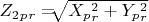 $ Z_2_p_r=$\sqrt[]{X_p_r^2+Y_p_r^2}$ $