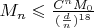 $M_n\leqslant \frac{C^nM_0}{(\frac{d}{n})^{18}} $