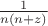 $\frac{1}{n(n+z)}$