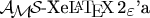 \AmS-Xe\LaTeXe'a