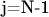 j=N-1