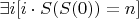 $\exists i [i \cdot S(S(0)) = n]$