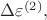 $\Delta\varepsilon^{(2)},$