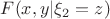$F(x,y|\xi_2=z)