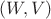 $(W,V)$
