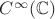 $C^{\infty}(\mathbb{C})$ $C^{\infty}(\mathbb{C})$