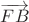 $\overrightarrow{FB}$