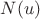$N(u)$