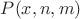 $P(x,n,m)$