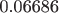0.06686