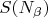 $S(N_{\beta})$