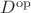 $D^{\operatorname{op}}$